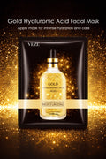 Gold Hyaluronic Acid Facial Mask – Brightening & Deep Hydration Sheet Mask