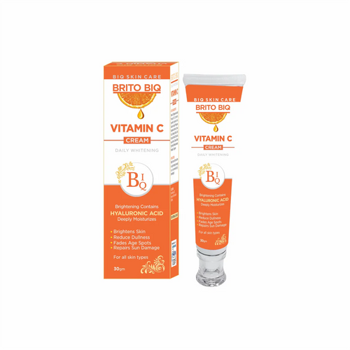 Brito Biq Vitamin C Cream – Brightening Formula for Glowing Skin & Dark Spots